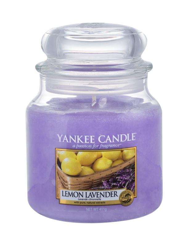 Yankee Candle Lemon Lavender (U)  411g, Vonná sviečka