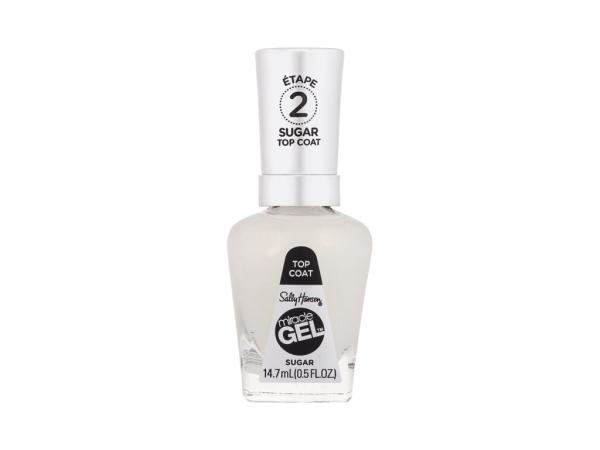 Sally Hansen Miracle Gel Sugar Top Coat (W) 14,7ml, Lak na nechty