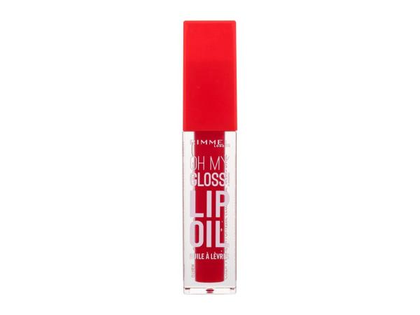 Rimmel London Oh My Gloss! Lip Oil 004 Vivid Red (W) 4,5ml, Olej na pery