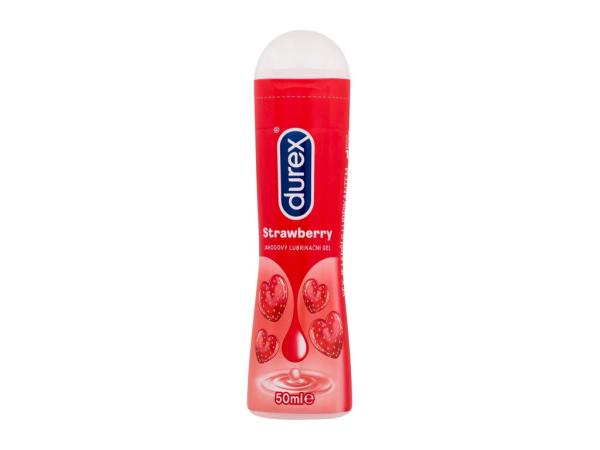 Durex Strawberry Lubricating Gel (U) 50ml, Lubrikačný gél