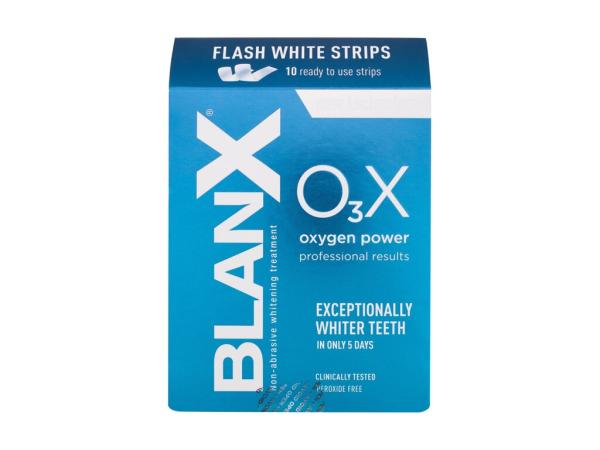 BlanX O3X Oxygen Power Flash White Strips (U) 10ks, Bielenie zubov