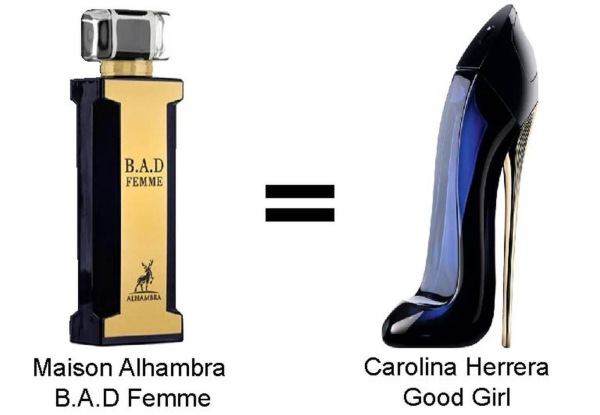 Maison Alhambra B.A.D. Femme (W) 100 ml, Parfumovaná voda 1
