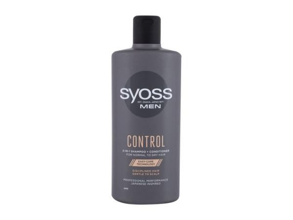 Syoss Professional P Control 2-in-1 Men (M)  440ml, Šampón