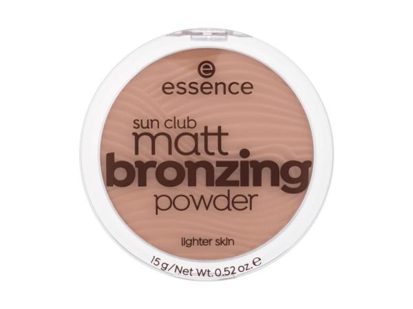 Essence Sun Club Matt Bronzing Powder 01 Natural (W) 15g, Bronzer