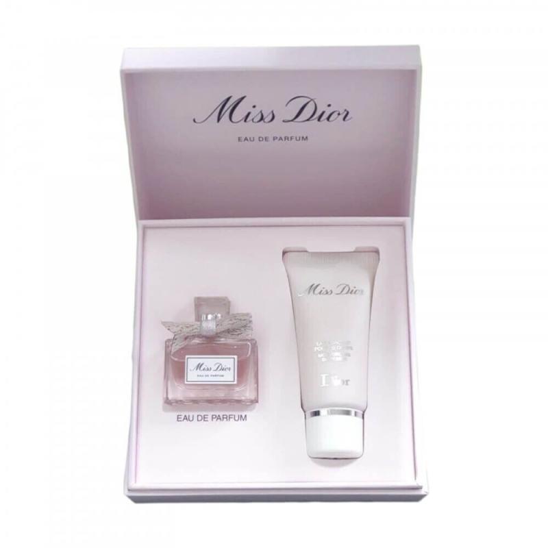 Christian Dior Miss Dior Cherie EdP 5ml + Telové mlieko 20ml (W), Sada