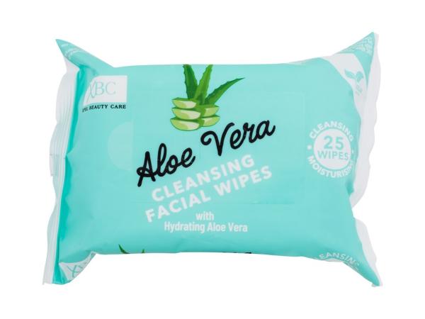 Xpel Aloe Vera Cleansing Facial Wipes (W) 25ks, Čistiace obrúsky