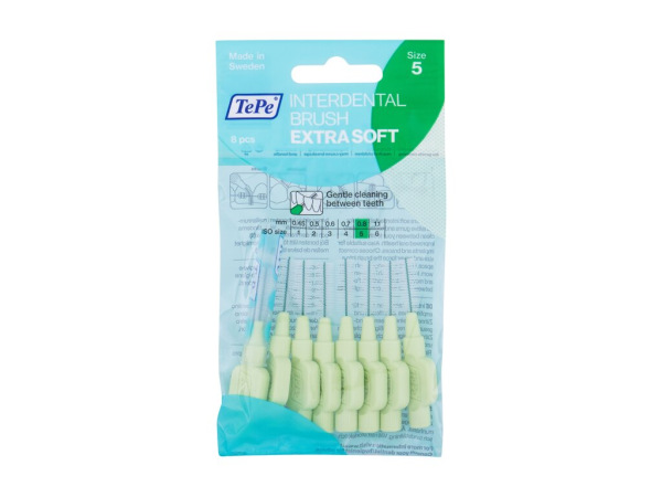 TePe Extra Soft (U) 8ks, Medzizubná kefka 0,8 mm