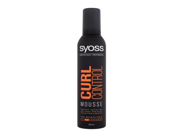 Syoss Curl Control Mousse (W) 250ml, Tužidlo na vlasy