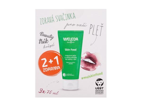 Weleda Skin Food (W) 3x75ml, Denný pleťový krém Face & Body