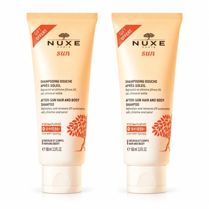 NUXE Sun After-Sun Hair & Body (U) 200 ml, Šampón