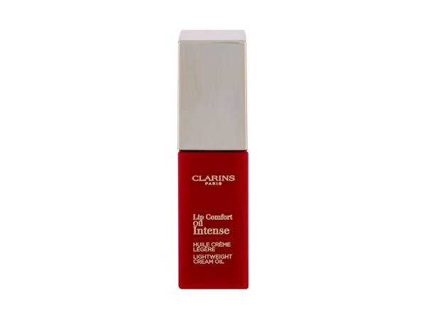 Clarins Lip Comfort Oil Intense 07 Intense Red (W) 7ml, Olej na pery