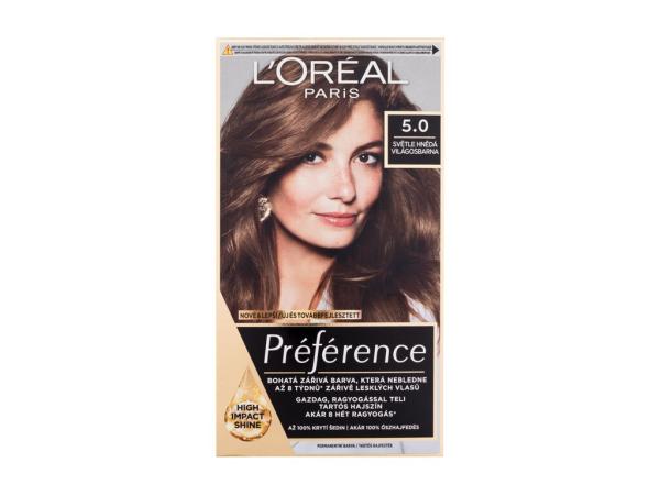 L'Oréal Paris Préférence 5.0 (W) 60ml, Farba na vlasy