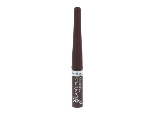 Rimmel London Glam Eyes 002 Brown Velvet (W) 3,5ml, Očná linka