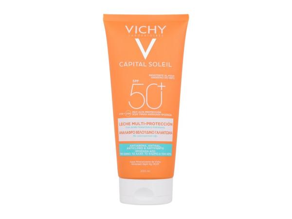 Vichy Capital Soleil Multi-Protection Milk (U) 200ml, Opaľovací prípravok na telo SPF50+