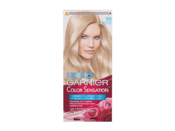 Garnier Color Sensation S10 Silver Blonde (W) 40ml, Farba na vlasy
