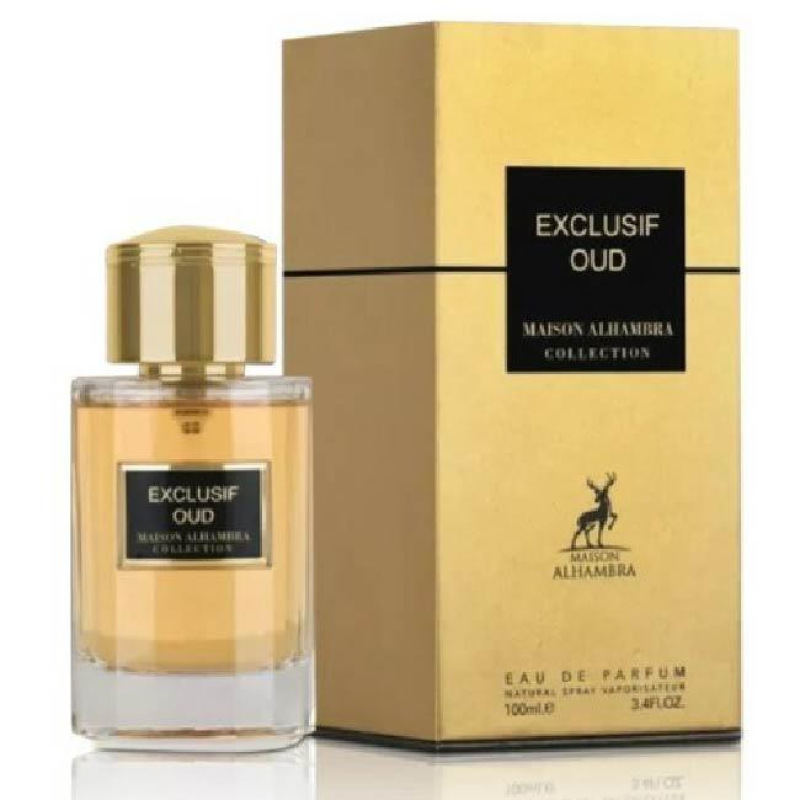 Maison Alhambra Exclusif Oud (U) 100ml, Parfumovaná voda 2