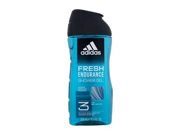 Adidas Fresh Endurance Shower Gel 3-In-1 (M) 250ml, Sprchovací gél