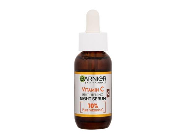 Garnier Brightening Night Serum Skin Naturals Vitamin C (W)  30ml, Pleťové sérum