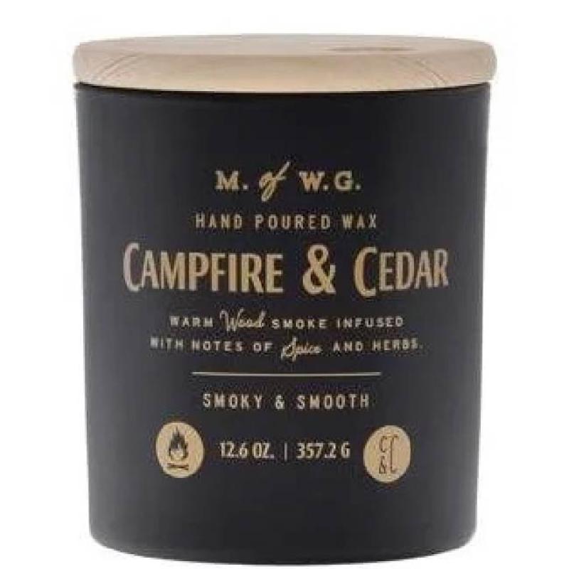 DW Home Campfire & Cedar 357 g, Vonná sviečka