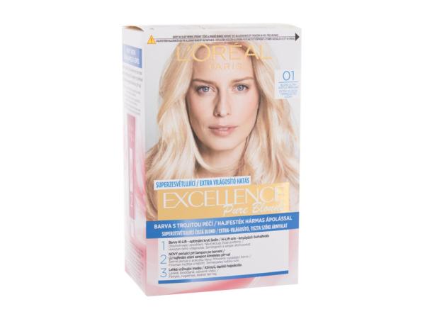 L'Oréal Paris Excellence Creme Triple Protection 01 Lightest Natural Blonde (W) 48ml, Farba na vlasy