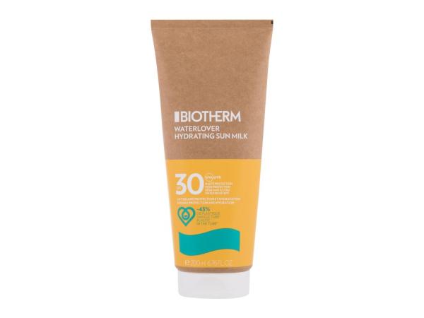 Biotherm Waterlover Hydrating Sun Milk (U) 200 ml, Opaľovací prípravok na telo SPF30