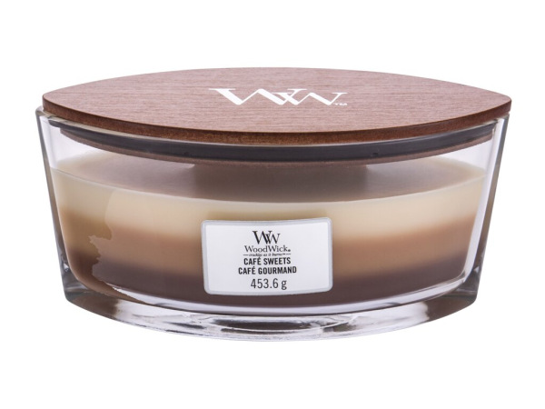 WoodWick Trilogy Café Sweets (U) 453,6g, Vonná sviečka