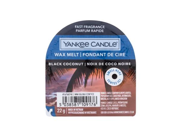 Yankee Candle Black Coconut (U) 22g, Vonný vosk