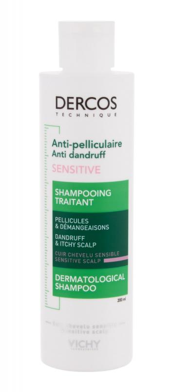 Vichy Anti-Dandruff Sensitive Dercos (W)  200ml, Šampón