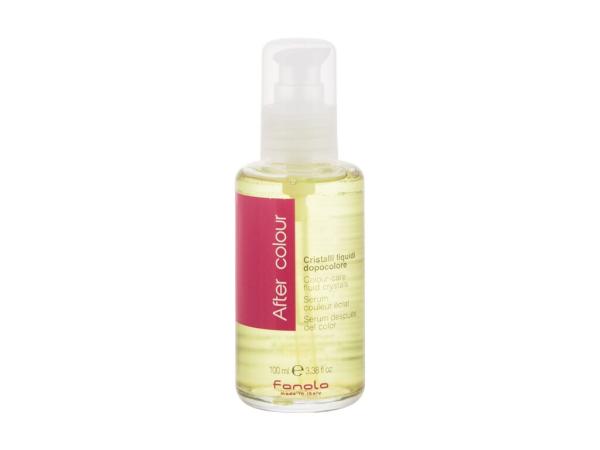 Fanola Fluid Crystals After Colour (W) 100ml, Sérum na vlasy