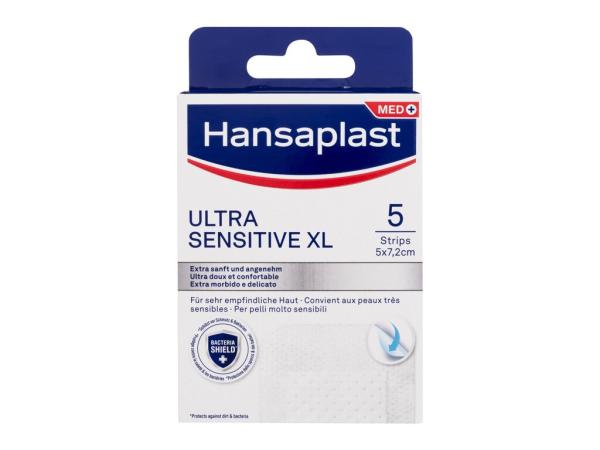 Hansaplast Ultra Sensitive XL Plaster (U) 5ks, Náplasť