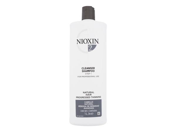 Nioxin System 2 Cleanser (W) 1000ml, Šampón