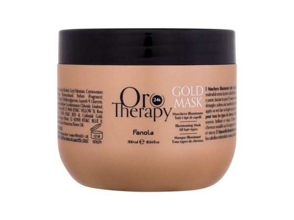 Fanola Oro Therapy 24K Gold Mask (W) 300ml, Maska na vlasy