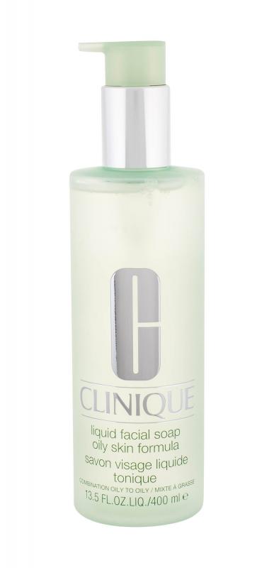 Clinique All About Clean Liquid Facial Soap Oily Skin Formula (W) 400ml, Čistiace mydlo