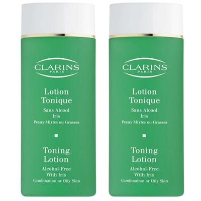 Clarins Toning Lotion With Iris 200ml, Čistiaca voda (W)