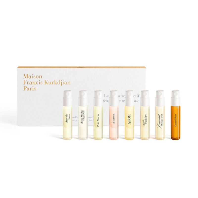 Maison Francis Kurkdjian The Fragrance Wardrobe for Women 8 × 2 ml, Sada vzoriek