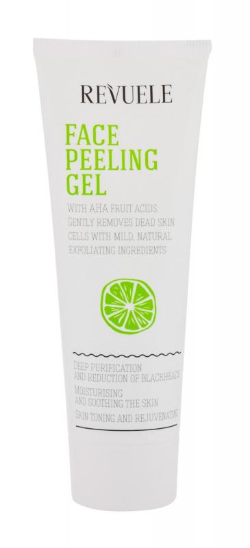 Revuele AHA Fruit Acids Face Peeling Gel (W) 80ml, Čistiaci gél