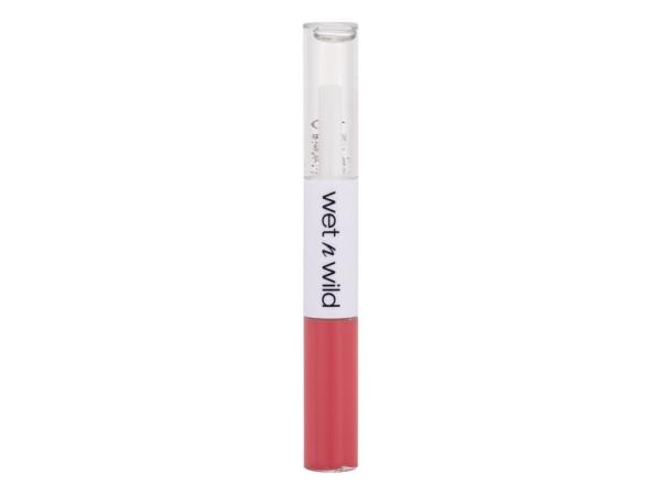 Wet n Wild MegaLast Lock 'N' Shine Lip Color + Gloss Shining Hibiscus (W) 4ml, Rúž