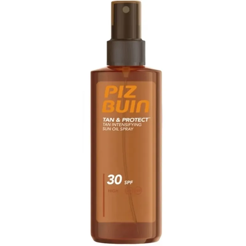 PIZ BUIN Tan & Protect Tan Intensifying Oil Spray SPF30 150ml, Opaľovací prípravok na telo