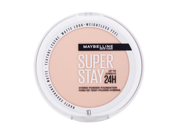 Maybelline Superstay 24H Hybrid Powder-Foundation 10 (W) 9g, Make-up