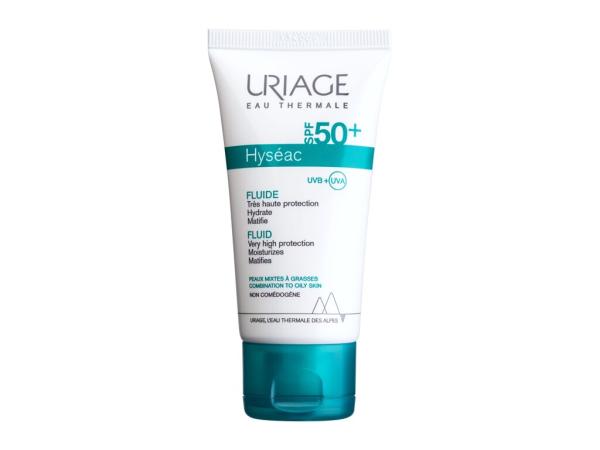 Uriage Hyséac Fluid (U) 50ml, Denný pleťový krém SPF50+