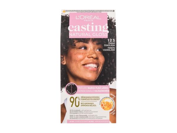L'Oréal Paris Casting Natural Gloss 123 (W) 48ml, Farba na vlasy