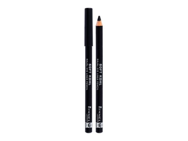 Rimmel London Soft Kohl 061 Jet Black (W) 1,2g, Ceruzka na oči