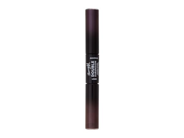 Barry M Double Dimension Double-Ended Shadow & Liner Purple Parallel (W) 9ml, Očný tieň