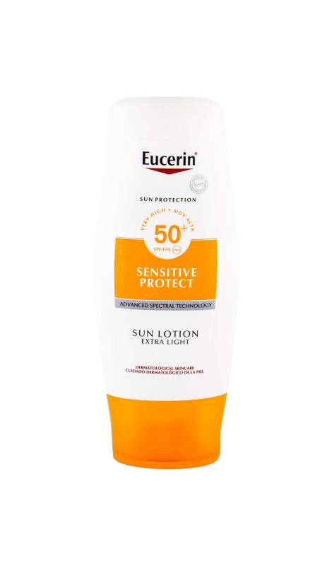 Eucerin Sun Sensitive Protect Sun Lotion (U) 150ml, Opaľovací prípravok na telo SPF50+