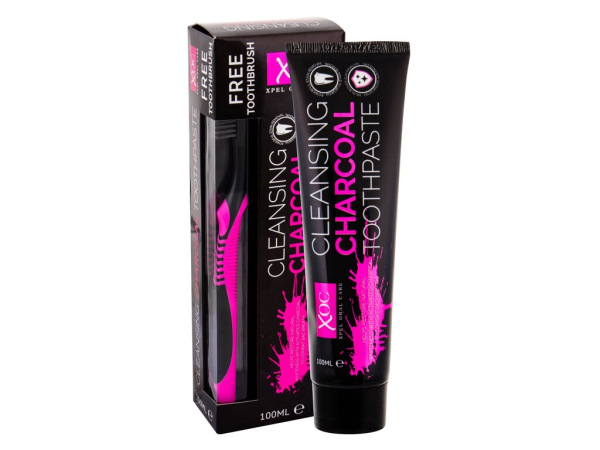 Xpel Oral Care Cleansing Charcoal (U) 100ml, Zubná pasta