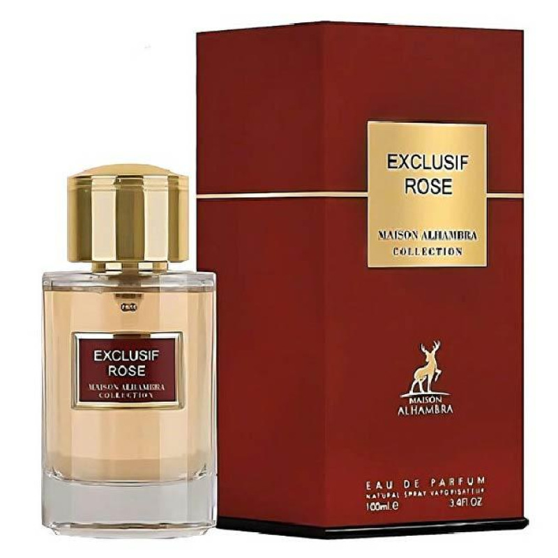 Maison Alhambra Exclusif Rose (W) 100ml, Parfumovaná voda 2