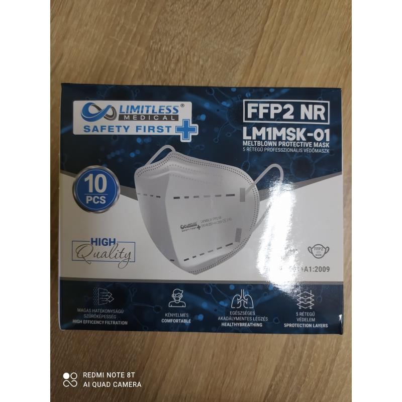Respirátor FFP2 Limitless Medical 10 kusov v balení