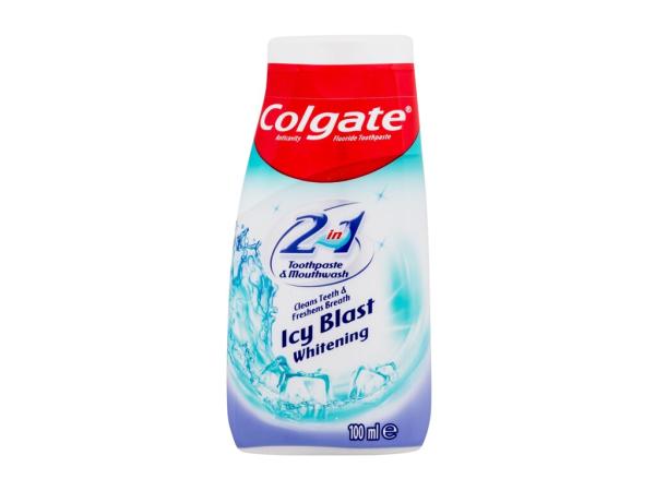 Colgate Icy Blast Whitening Toothpaste & Mouthwash (U) 100ml, Zubná pasta