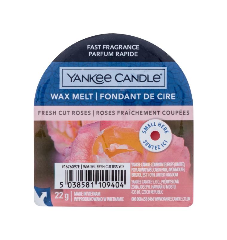 Yankee Candle Fresh Cut Roses (U)  22g, Vonný vosk
