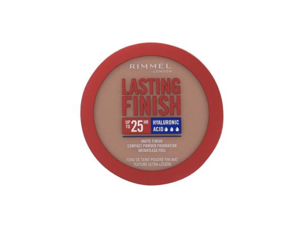 Rimmel London Lasting Finish 25H Compact Powder Foundation 011 Caramel (W) 7g, Make-up SPF20